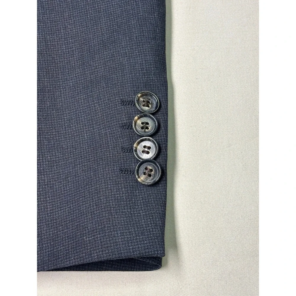 Hugo Boss x Reda Pasolini Movie Suit Jacket Mens 36R Navy‎ Super 110s Wool